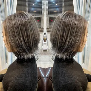 ショート カラー [店長]加地 峻のヘアスタイル