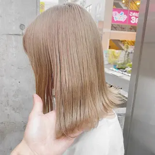 ミディアム カラー ヘアアレンジ メンズ キッズ お悩み解決美容師 💐AMIのヘアスタイル