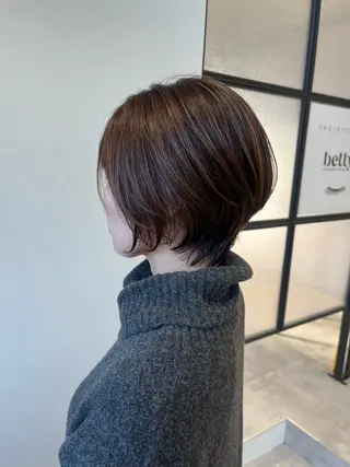 ショート カラー うる艶カラー asukaのヘアスタイル