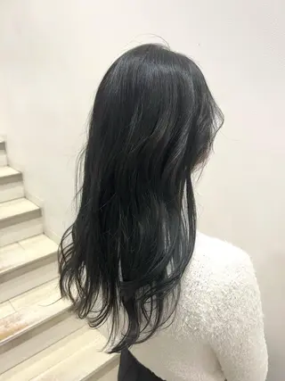 セミロング カラー パーマ ヘアアレンジ 🌈インナーカラー ‘ショウマ’🌈のヘアスタイル