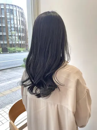 ロング カラー ヘアサロンジプソ【旧ライラ】所属・佐々木 美帆のヘアスタイル