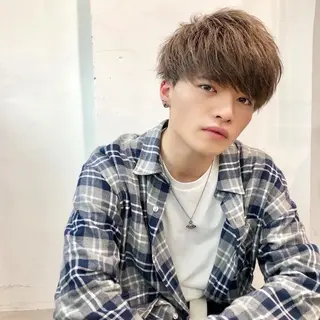 メンズ メンズヘア特化 パーマ 縮毛矯正🔷のヘアスタイル