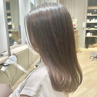 ロング カラー ヘアアレンジ 高井瑠華🌼 ストカールカット特化のヘアスタイル