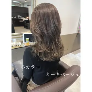 ミディアム カラー 坂井田 浩樹のヘアスタイル