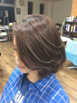 ミディアム ✨大人美人ショート✨ 店長 藤井一輝のヘアスタイル