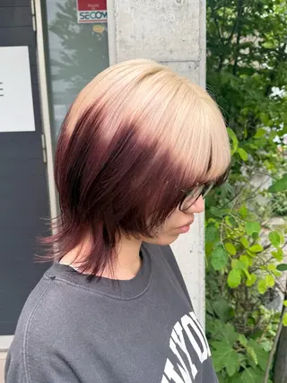 ショート カラー 小島 海斗のヘアスタイル