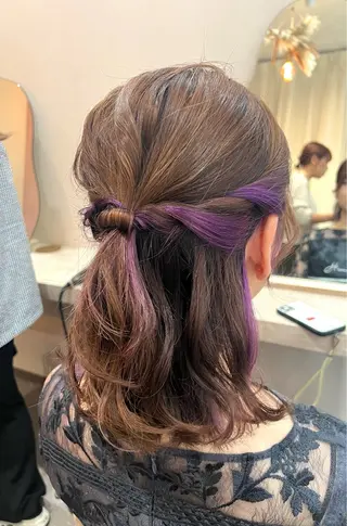 ミディアム Mila misakiのヘアスタイル