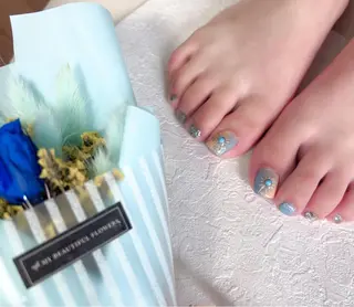 ネイル M🌷nail 長さだし専門店のネイルデザイン