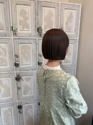 ショート ルプラボウ/中村潤菜 /ボブヘアのヘアスタイル