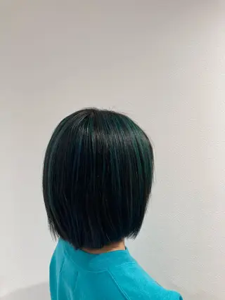 ショート カラー 🫧高鹿汰一髪質改善 /白髪ぼかし🫧のヘアスタイル