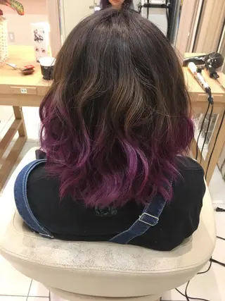 ミディアム カラー 小田原NO1 美容師 飯田飛翔のヘアスタイル