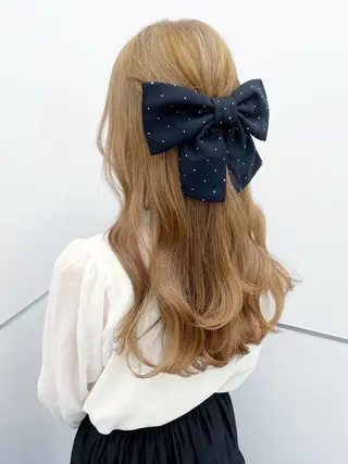 ロング ヘアアレンジ 石川 理恵のヘアスタイル
