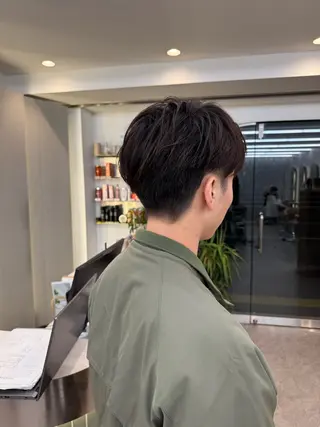ショート メンズ 矯正/艶髪/レイヤー /ボブ/桒山航季のヘアスタイル