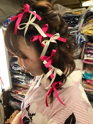 ヘアアレンジ 上辻 博司のヘアスタイル