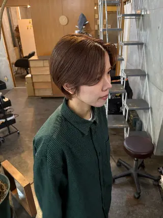 ショート モリモト サナのヘアスタイル