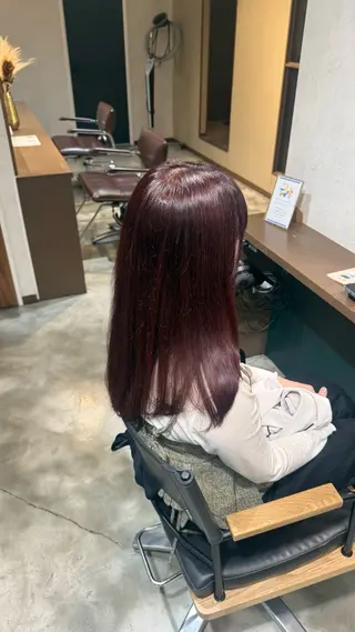 カラー カラーモデル募集中 /江利川紫音のヘアスタイル