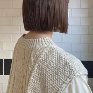 ショート カラー io濱川 遥のヘアスタイル