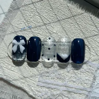 ネイル BLUE CORAのネイルデザイン