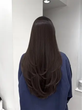 ロング 韓国ヘア×2way 🇰🇷和知拓郎のヘアスタイル