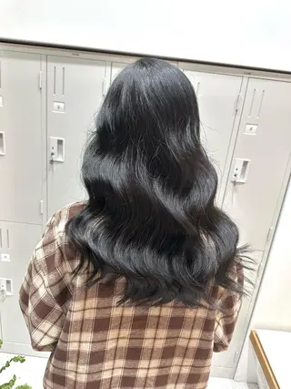 セミロング カラー パーマ ヘアアレンジ メンズ キッズ ネイル マツエク・マツパ アイブロウ 🌟代表 Yuito🌟のヘアスタイル