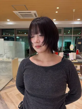 ショート ゆい/パーマ/レイヤ ー/似合わせカラーのヘアスタイル