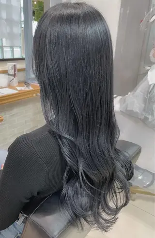 ロング 韓国ヘア🇰🇷🎀 みきのヘアスタイル