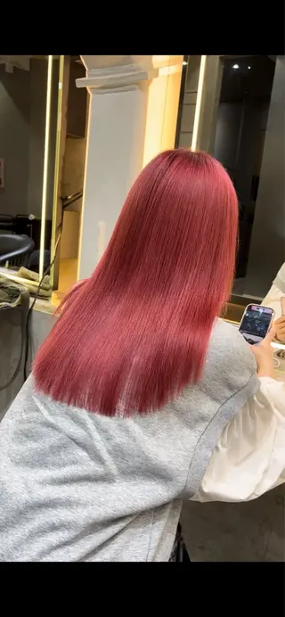 ロング ハイトーン/ 髪質改善/垣尾颯大のヘアスタイル