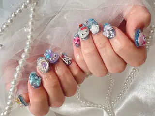ネイル bijou nails 蓮のネイルデザイン