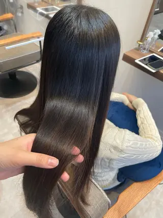 ロング N°rico川喜田 里衣のヘアスタイル