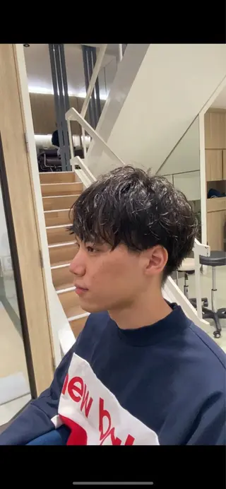 パーマ メンズ LUCUA 恵比寿所属・ダメージレス縮毛矯正 /カラー/あさみ🌈のヘアスタイル