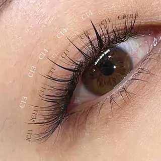 マツエク・マツパ AIMEROSE 心斎橋のマツエク・マツパデザイン