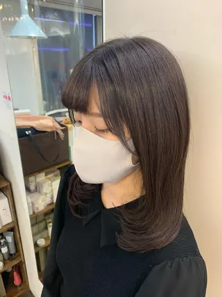 ロング デジタルパーマ🫧 韓国風ヘア🫧サクラのヘアスタイル
