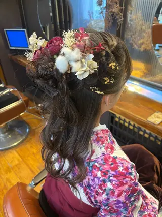 ヘアアレンジ NAGONSTYLE 田村　莉生のヘアスタイル
