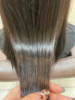 ロング カラー 似合わせまつパ× 透け感カラー/ゆりのマツエク・マツパデザイン
