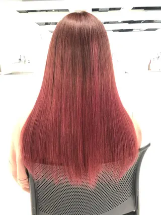 ロング カラー パーマ ヘアアレンジ メンズ キッズ ネイル マツエク・マツパ 🌈髪質改善・美髪矯 正・平野瀬乃🌈のヘアスタイル