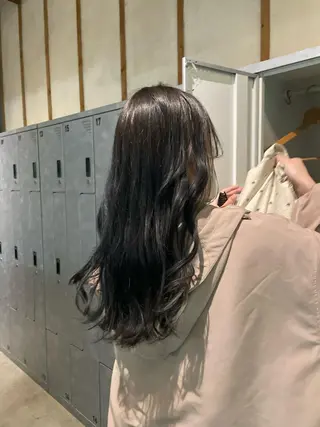 ロング カラー Door所属・高橋 りかのヘアスタイル