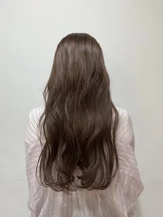 ロング カラー 透明感カラー／ 艶感カラー／RAMUのヘアスタイル