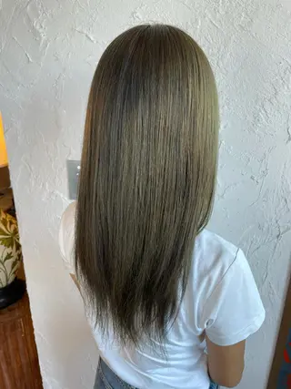 ロング 清水 美雪のヘアスタイル