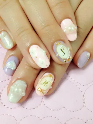 ネイル 🩵池袋heart nail🩵のネイルデザイン