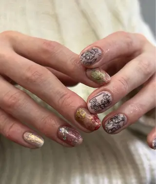 メンズ ネイル anil miyuのネイルデザイン