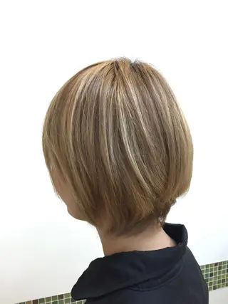 ショート 青木 啓輔のヘアスタイル