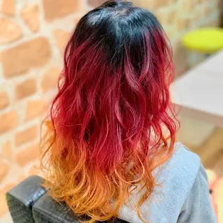 セミロング GATE. staffのヘアスタイル