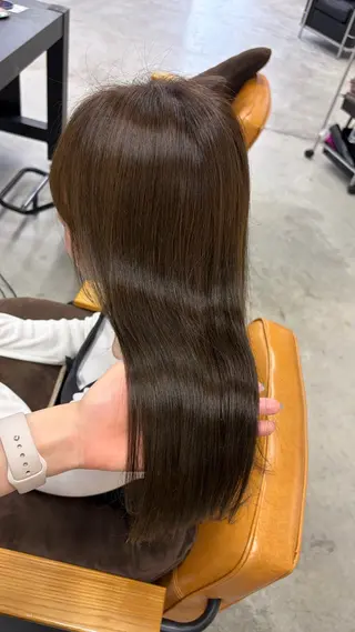 ロング カラー ここね/透明感 カラー/ナチュラルのヘアスタイル