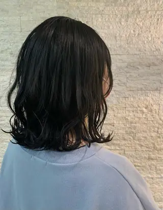 セミロング ✄折橋 彩花🐶🍑のヘアスタイル