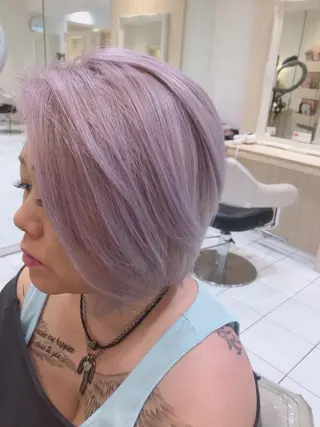 ショート カラー ☘️お悩み解決☘️ 岡部恒輝のヘアスタイル