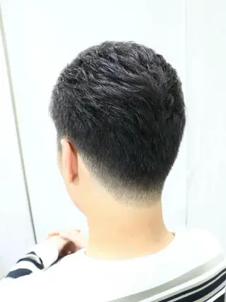 ショート メンズ フジタミキ ✨メテオ TR、ヘッドスパのヘアスタイル
