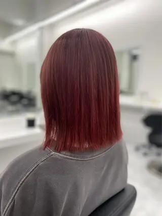 ミディアム カラー men's特化 値段以上の仕上がりにのヘアスタイル