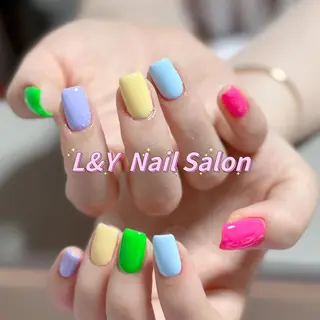 ネイル L&Y Nail🎀 思雪のネイルデザイン