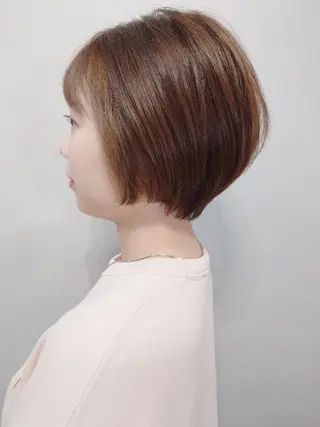 ショート 艶髪/透け感カラー /RYOのヘアスタイル