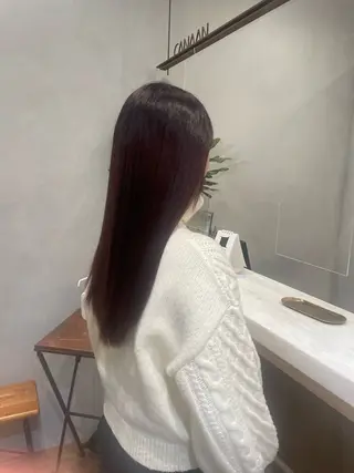 ロング カラー 村田 旭のヘアスタイル